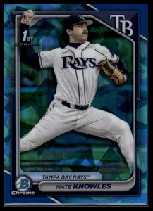 🔥💎📈 2024 Bowman Draft Sapphire Edition #BDC-153 Nate Knowles - Imagen 1 de 2