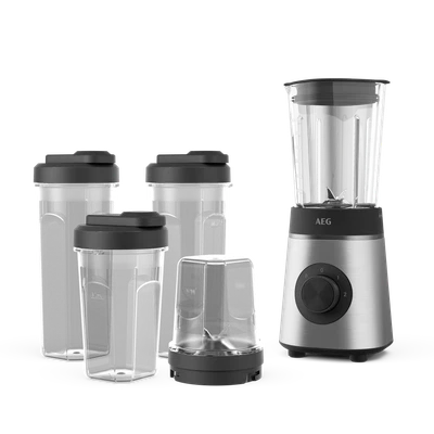 AEG CB4-1-6ST Standmixer/Spülmaschinenfest/Mit Trinkflaschen - Bild 1 von 4