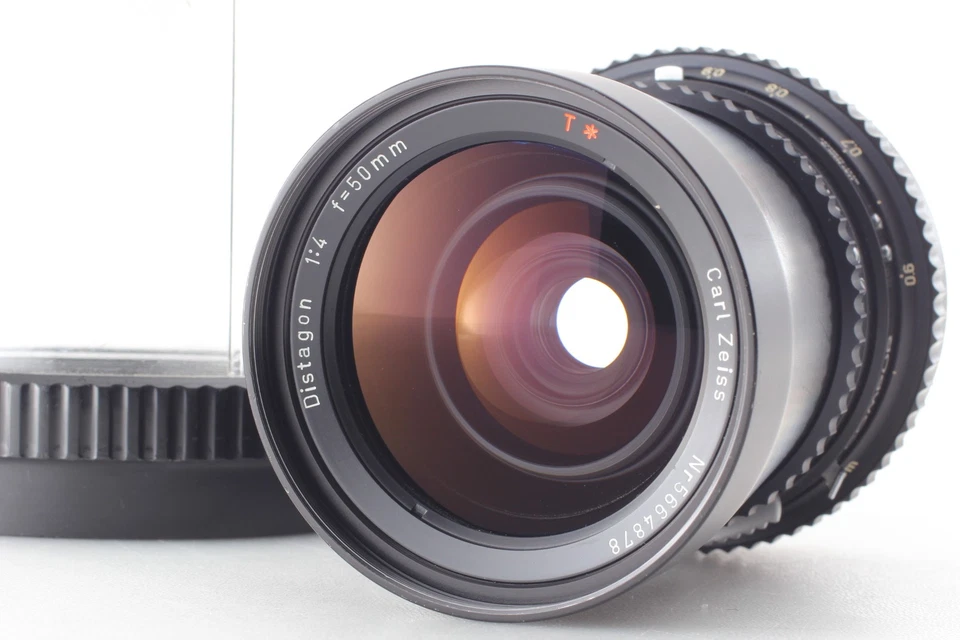 NEAR MINT IN Case Hasselblad Carl Zeiss Distagon C 50mm f4 Lens From JAPAN - Image 1 of 4