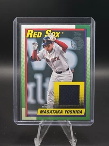 2025 Topps Series 2 Masataka Yoshida 35th Anniversary Game Used Memorabilia  - Picture 1 of 2