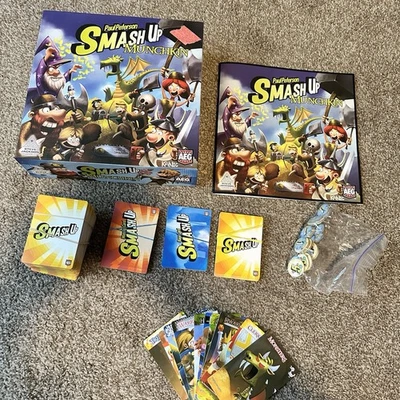 Smash Up: Munchkin Board Game by Paul Peterson Complete - Image 1 of 4