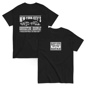 NY CONNECTION HIGHWAY ZWEISEITIGES T-SHIRT von RACE CITY RETRO CAMARO GTO - Bild 1 von 12