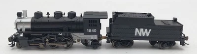 Bachmann 51558 N Norfolk Western 2-6-2 Prairie Steam Loco & Tender #1840 -Custom - Image 1 of 4