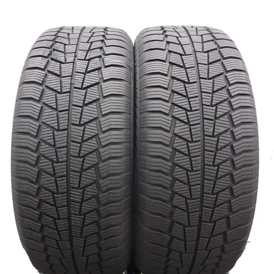 255 50 19 2x Gislaved 255/50 R19 107V XL Eurofrost Pneumatici 8-8, 2mm Come Neu - Immagine 1 di 4