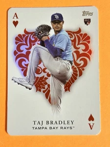 Actualización Topps Taj Bradley 2023 (RC, SP) Rookie All Aces #AA-75 Tampa Bay Rays - Imagen 1 de 2
