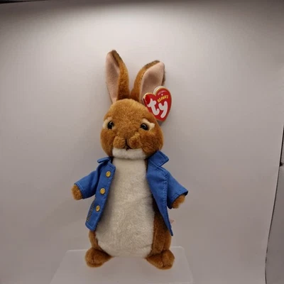 Ty Beanie Babies-Peter Rabbit  Plush Toy 2018  - Image 1 of 4