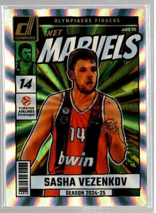 2024-25 Donruss Turkish Airlines EuroLeague Net Marvels Laser Sasha Vezenkov/149 - Foto 1 di 1
