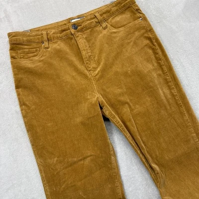 Pantalones acampanados KUT From The Kloth para mujer 16 camel pana Ana tiro alto Foto 1 de 4