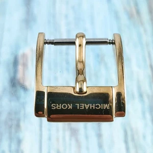 Michael Kors 16 mm Gold Tone Stainless Steel Buckle - Picture 1 of 6