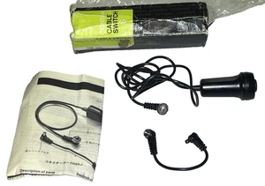 CONTAX Yashica KABELSCHALTER S Blitz Fernauslöser 100cm + Stück Port Adapter - Bild 1 von 5