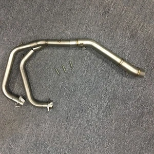 For Yamaha YZF-R3 YZF-R25 2014-2022 Motorcycles Full Exhaust System Link Pipe 2" - Picture 1 of 9