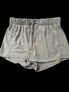 Athletic Works Shorts Womens Small 4-6, Gray, Elastic Waist, Pockets, Drawstring - Picture 1 of 7