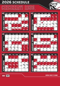 2026 Major League Baseball Teams Schedule Magnets 5" X 3.5"(Choose From List) - Picture 1 of 32