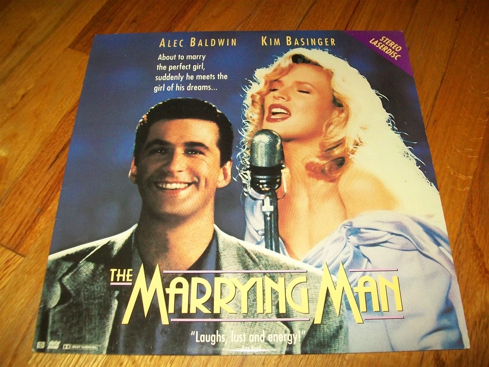 ЖЕНАТЫЙ ЧЕЛОВЕК Лазерный диск LD ОТЛИЧНОЕ СОСТОЯНИЕ ТОВАРА РЕДКАЯ ОТЛИЧНАЯ ПЛЕНКА АЛЕК БОЛДУИН - Изображение 1 из 1