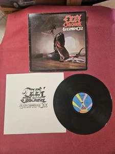 1981 Heavy Metal Rock LP - OZZY OSBORNE "Blizzard Of Ozz" JET FZ36812 FAIR/EX+ - Picture 1 of 3