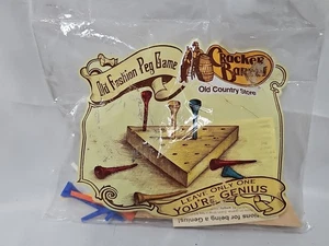 Cracker Barrel Old Fashion Peg Game Sealed Wood Toy Strategy Triangle Golf Tees - Picture 1 of 8