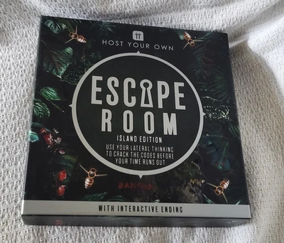 Talking Tables Host Your Own Escape Room Game Island Edition Complete - Image 1 of 4