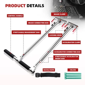 Hand Control for Handicapped Driver Driving Assistance Anti Slip Handle Upgrade - Picture 1 of 6