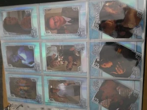 BUFFY VAMPIRE SLAYER EVOLUTION COMPLETE SET 50 CHROME CARDS IN SLEEVES - Picture 1 of 2