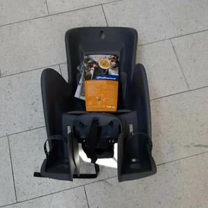 Fahrradkindersitz mit verstellbarer Rückenlehne Polisport Bilby grau NEU - Bild 1 von 4