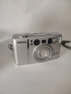 Samsung Maxima Zoom 120Ti analoge Kompaktkamera 38–120 mm Quartz Date GETESTET - Bild 1 von 7