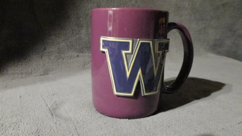 Officially Licensed Washington Huskies Coffee Mug Cover