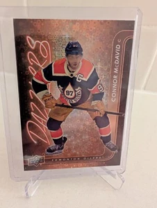 2024-25 Upper Deck Series 1 Dazzlers Orange #DZ-10 Connor McDavid - Picture 1 of 2