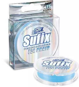 Sufix 664 Performance Eisgeflecht Gletscherblau Pick 4 6 8 10 20 30 Pfund Neu in Verpackung 75 Yd - Bild 1 von 9