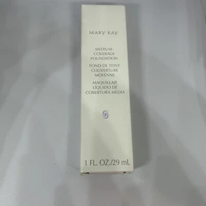 MARY KAY Medium Coverage Foundation Bronze 808 New With Box 1 fl oz Pink Cap - Picture 1 of 5