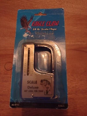 Eagle Claw Fish Scale 28 Lbs. 40" Tape # 86-47-45, NOS - Image 1 of 4