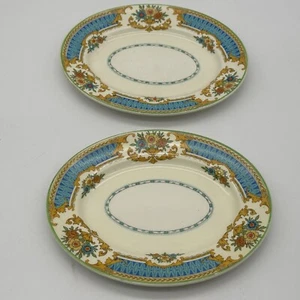Woods Ivory Ware English/Ambassador Made England 2 Small Plates - Picture 1 of 9