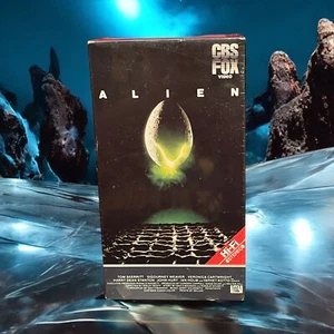 Alien VHS CBS/FOX Video 1984 Red Label Blue Watermark Blue Seal Sealed - Picture 1 of 22