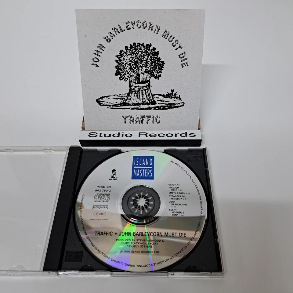 Traffic - John Barleycorn Must Die CD [Island Masters] (1990) VG+ Foto 1 de 1