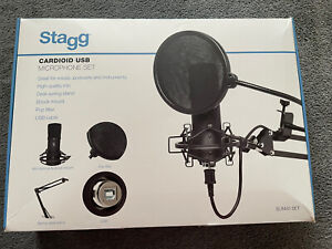 Stagg SUM45 SET USB CONDENSER MICROPHONE COMPLETE SET