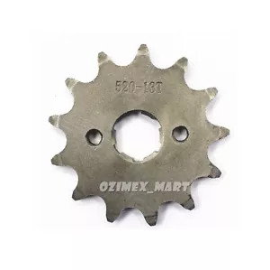520 13T 20mm Front Sprocket For Motorcycle Dirt Bike ATV Quad Honda CBR250 XR250 - Picture 1 of 2