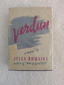 VERDUN Jules Romains Alfred A. Knopf 1939 1st American Edition - Picture 1 of 15