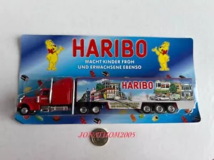 HARIBO - CAMION AMERICAIN SEMI REMORQUE BONBONS HARIBO au 1/76° - Foto 1 di 4