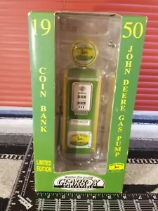 John Deere Gas Pump Coin Bank by Gear Box - Picture 1 of 5