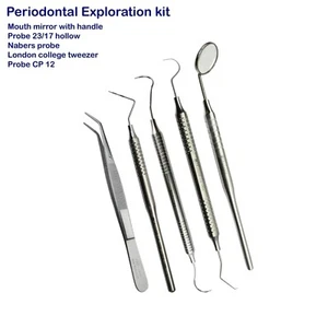 Dentaire Diagnostiques Explorateurs Sonde 23/17 Ciment Spatule Jacquette Serpe - Picture 1 of 20