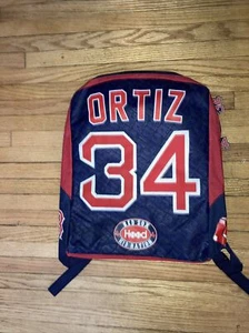 Kids Nation David Ortiz #34 Boston Red Sox Backpack, Baseball Bags Collectible - Picture 1 of 4