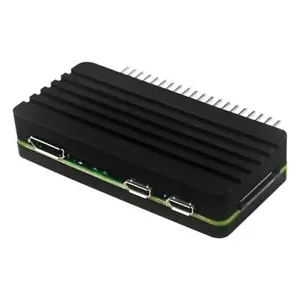 Custodia in metallo per Raspberry Pi Zero 2 W custodia in lega di alluminio con 40 pin - Foto 1 di 9