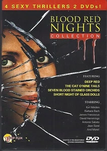 DEEP RED-CAT O'NINE TAILS-SEVEN BLOOD STAINED ORCHIDS-SHORT NIGHT OF GLASS DOLLS - Picture 1 of 1