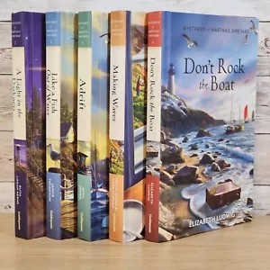 MYSTERIES OF MARTHA'S VINEYARD Menge 5 Hardcover-Bücher 1,2,3,5,6 Reiseführer EUC - Bild 1 von 17