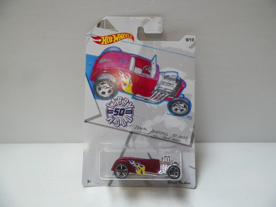 2019 Hot Wheels Larry Wood 50th Anniversary Street Rodder