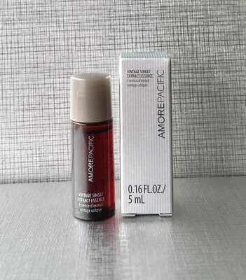 AMORE PACIFIC VINTAGE SINGLE EXTRACT ESSENSE 5 ML/0.16 OZ. TRIAL SIZE NIB - Image 1 of 2