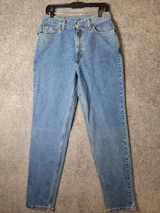 Vintage Levis 512 Jeans Womens Mis 12 Slim Fit Tapered 30x32 Blue - Picture 1 of 4