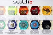 “Rare” SWATCH WATCH ClubPack1 10 Steps Production Showcase COLOUR