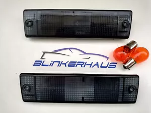 SCHWARZE Blinker Blinkergläser VW Passat 32b GL LS GLS GLD Variant syncro 1985- - Bild 1 von 4
