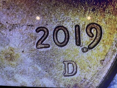 2019 d penny error Cover
