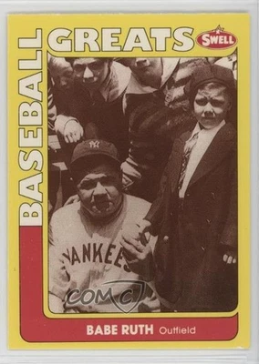 1991 Swell Baseball Greats Babe Ruth #124 HOF - Image 1 of 2